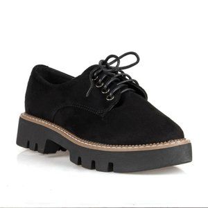 Pull&Bear Lace-up Chunky Oxford Shoes: Size 40